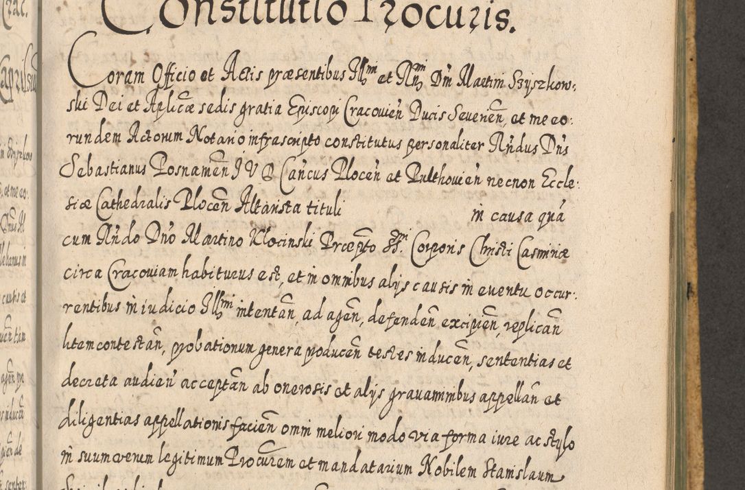 Zdjęcie nr 1055 dla obiektu archiwalnego: Acta actorum, causarum spiritualium, civilium, criminalium, obligationum, cessionum, decimarum, testamentorum R. D. Martini Szyszkowski, episcopi Cracoviensis, ducis Severiensis in annis 1617 - 1619. Tomus primus.