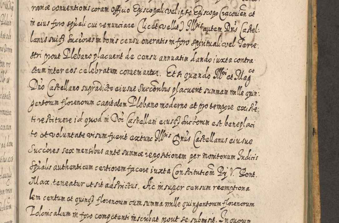 Zdjęcie nr 1053 dla obiektu archiwalnego: Acta actorum, causarum spiritualium, civilium, criminalium, obligationum, cessionum, decimarum, testamentorum R. D. Martini Szyszkowski, episcopi Cracoviensis, ducis Severiensis in annis 1617 - 1619. Tomus primus.