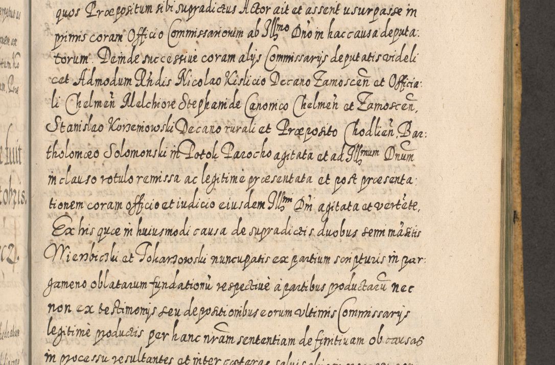 Zdjęcie nr 1043 dla obiektu archiwalnego: Acta actorum, causarum spiritualium, civilium, criminalium, obligationum, cessionum, decimarum, testamentorum R. D. Martini Szyszkowski, episcopi Cracoviensis, ducis Severiensis in annis 1617 - 1619. Tomus primus.