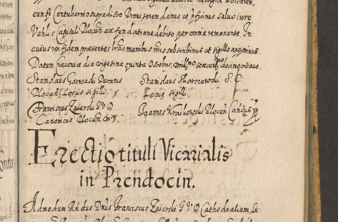 Zdjęcie nr 1041 dla obiektu archiwalnego: Acta actorum, causarum spiritualium, civilium, criminalium, obligationum, cessionum, decimarum, testamentorum R. D. Martini Szyszkowski, episcopi Cracoviensis, ducis Severiensis in annis 1617 - 1619. Tomus primus.