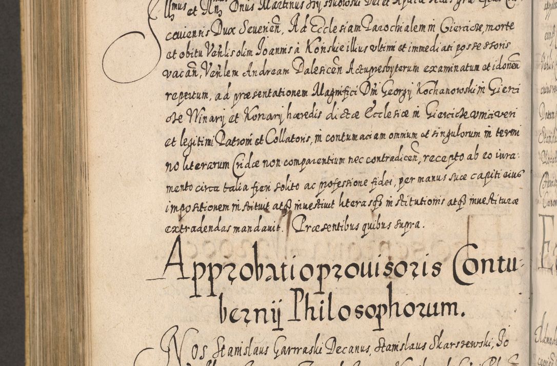 Zdjęcie nr 1040 dla obiektu archiwalnego: Acta actorum, causarum spiritualium, civilium, criminalium, obligationum, cessionum, decimarum, testamentorum R. D. Martini Szyszkowski, episcopi Cracoviensis, ducis Severiensis in annis 1617 - 1619. Tomus primus.