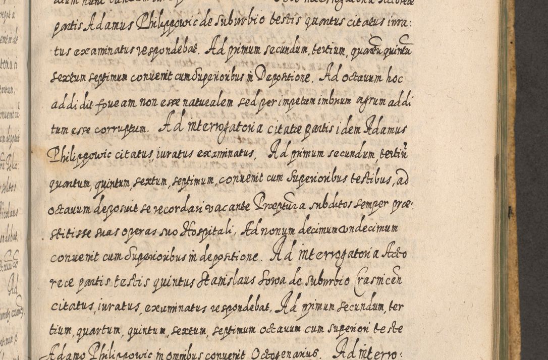 Zdjęcie nr 1037 dla obiektu archiwalnego: Acta actorum, causarum spiritualium, civilium, criminalium, obligationum, cessionum, decimarum, testamentorum R. D. Martini Szyszkowski, episcopi Cracoviensis, ducis Severiensis in annis 1617 - 1619. Tomus primus.