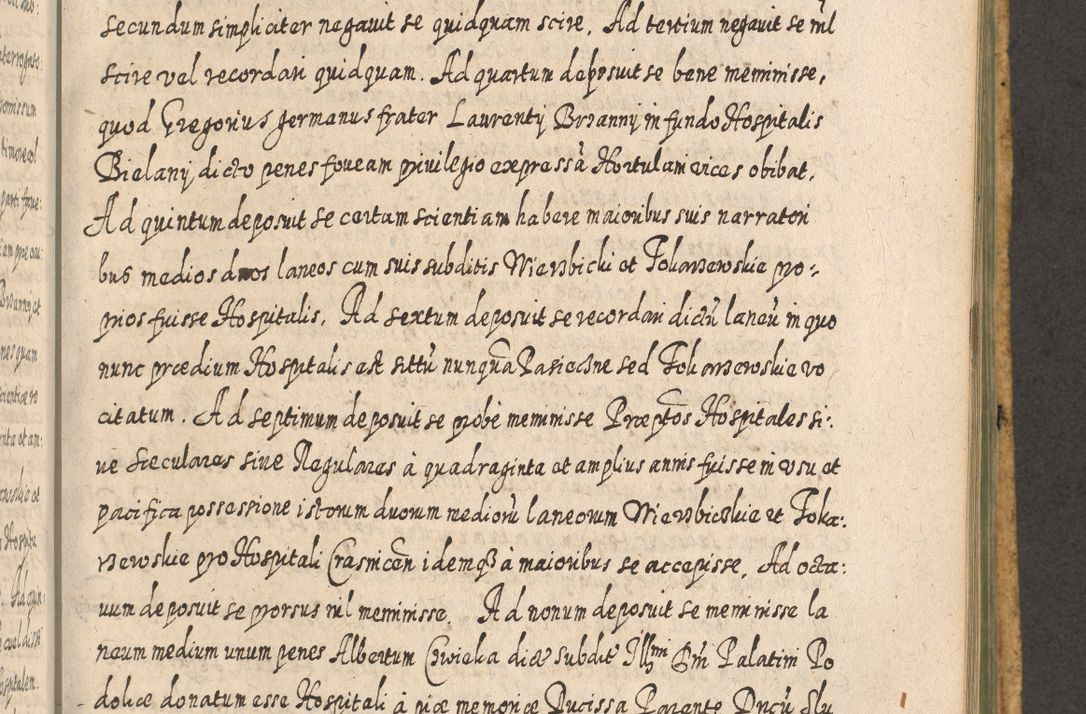Zdjęcie nr 1035 dla obiektu archiwalnego: Acta actorum, causarum spiritualium, civilium, criminalium, obligationum, cessionum, decimarum, testamentorum R. D. Martini Szyszkowski, episcopi Cracoviensis, ducis Severiensis in annis 1617 - 1619. Tomus primus.