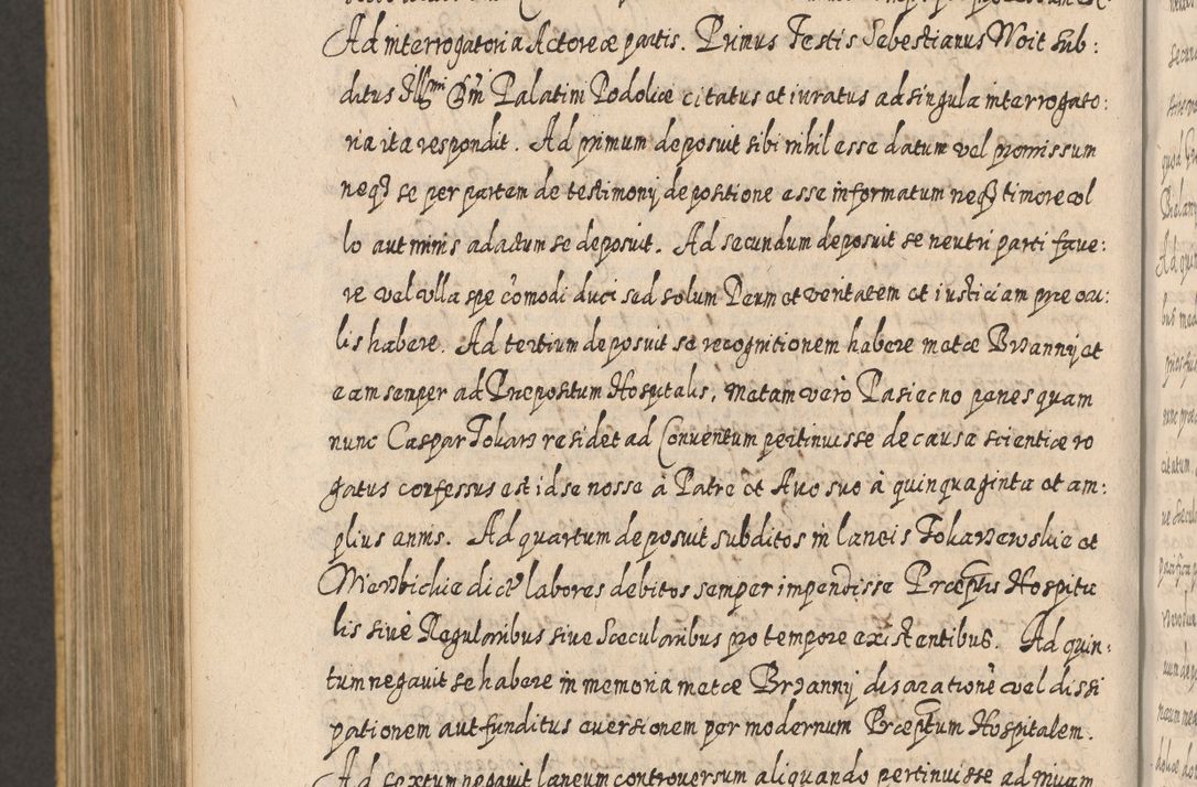 Zdjęcie nr 1034 dla obiektu archiwalnego: Acta actorum, causarum spiritualium, civilium, criminalium, obligationum, cessionum, decimarum, testamentorum R. D. Martini Szyszkowski, episcopi Cracoviensis, ducis Severiensis in annis 1617 - 1619. Tomus primus.
