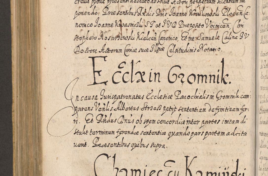 Zdjęcie nr 1030 dla obiektu archiwalnego: Acta actorum, causarum spiritualium, civilium, criminalium, obligationum, cessionum, decimarum, testamentorum R. D. Martini Szyszkowski, episcopi Cracoviensis, ducis Severiensis in annis 1617 - 1619. Tomus primus.