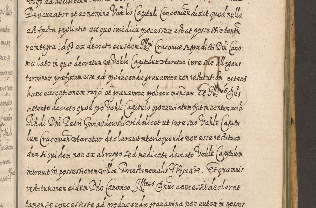 Zdjęcie nr 1027 dla obiektu archiwalnego: Acta actorum, causarum spiritualium, civilium, criminalium, obligationum, cessionum, decimarum, testamentorum R. D. Martini Szyszkowski, episcopi Cracoviensis, ducis Severiensis in annis 1617 - 1619. Tomus primus.