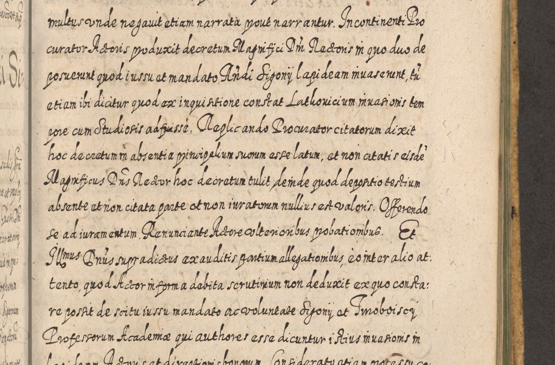 Zdjęcie nr 1025 dla obiektu archiwalnego: Acta actorum, causarum spiritualium, civilium, criminalium, obligationum, cessionum, decimarum, testamentorum R. D. Martini Szyszkowski, episcopi Cracoviensis, ducis Severiensis in annis 1617 - 1619. Tomus primus.