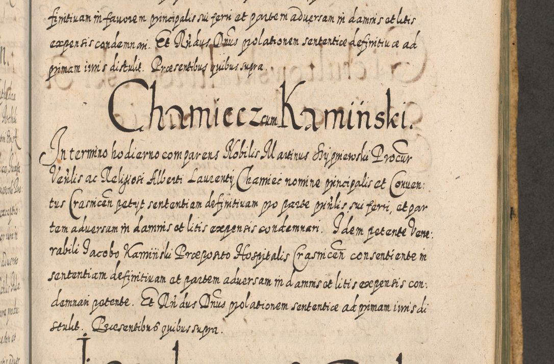 Zdjęcie nr 1023 dla obiektu archiwalnego: Acta actorum, causarum spiritualium, civilium, criminalium, obligationum, cessionum, decimarum, testamentorum R. D. Martini Szyszkowski, episcopi Cracoviensis, ducis Severiensis in annis 1617 - 1619. Tomus primus.