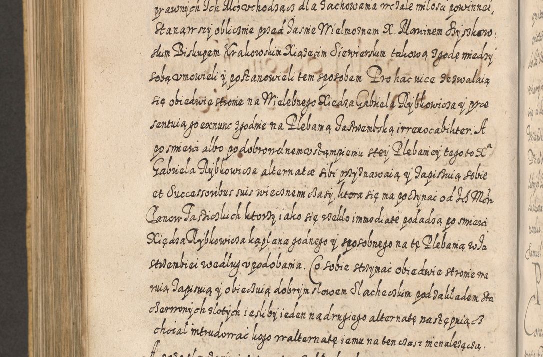 Zdjęcie nr 1018 dla obiektu archiwalnego: Acta actorum, causarum spiritualium, civilium, criminalium, obligationum, cessionum, decimarum, testamentorum R. D. Martini Szyszkowski, episcopi Cracoviensis, ducis Severiensis in annis 1617 - 1619. Tomus primus.