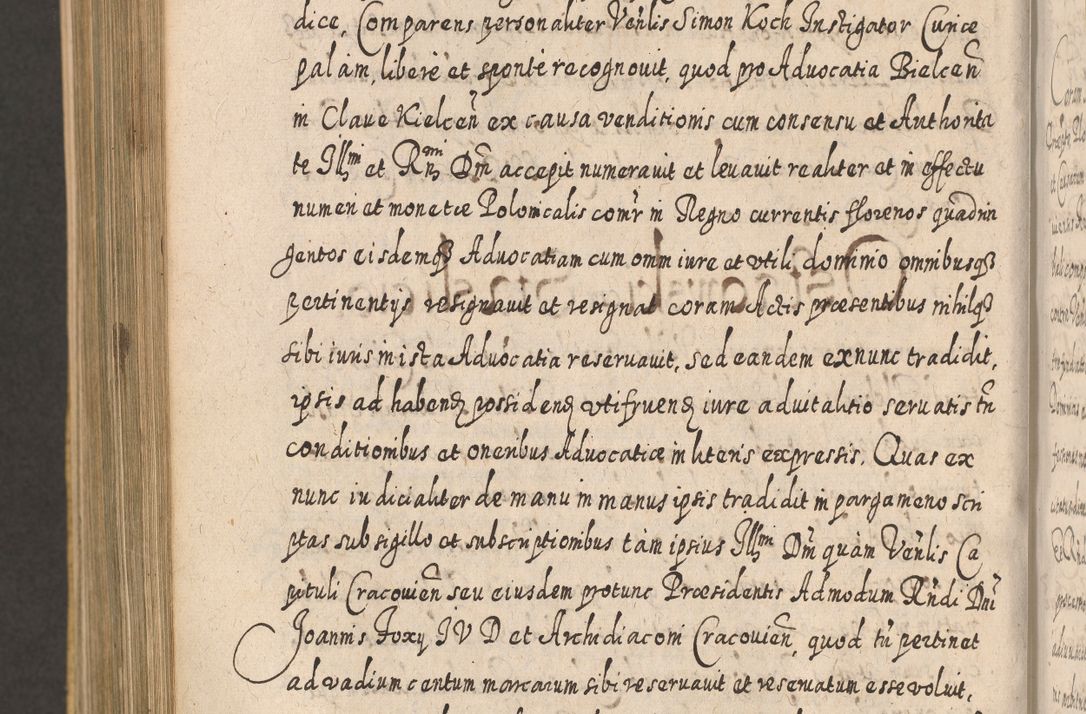 Zdjęcie nr 1212 dla obiektu archiwalnego: Acta actorum, causarum spiritualium, civilium, criminalium, obligationum, cessionum, decimarum, testamentorum R. D. Martini Szyszkowski, episcopi Cracoviensis, ducis Severiensis in annis 1617 - 1619. Tomus primus.