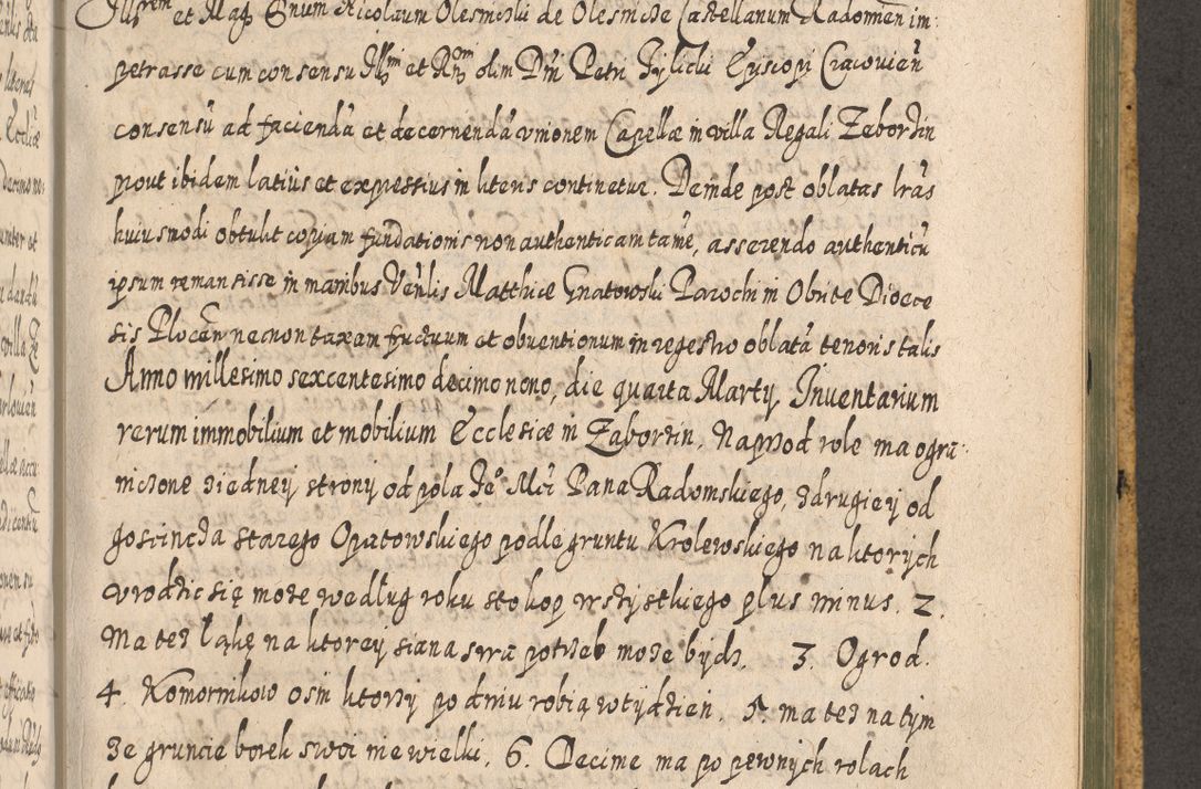 Zdjęcie nr 1215 dla obiektu archiwalnego: Acta actorum, causarum spiritualium, civilium, criminalium, obligationum, cessionum, decimarum, testamentorum R. D. Martini Szyszkowski, episcopi Cracoviensis, ducis Severiensis in annis 1617 - 1619. Tomus primus.
