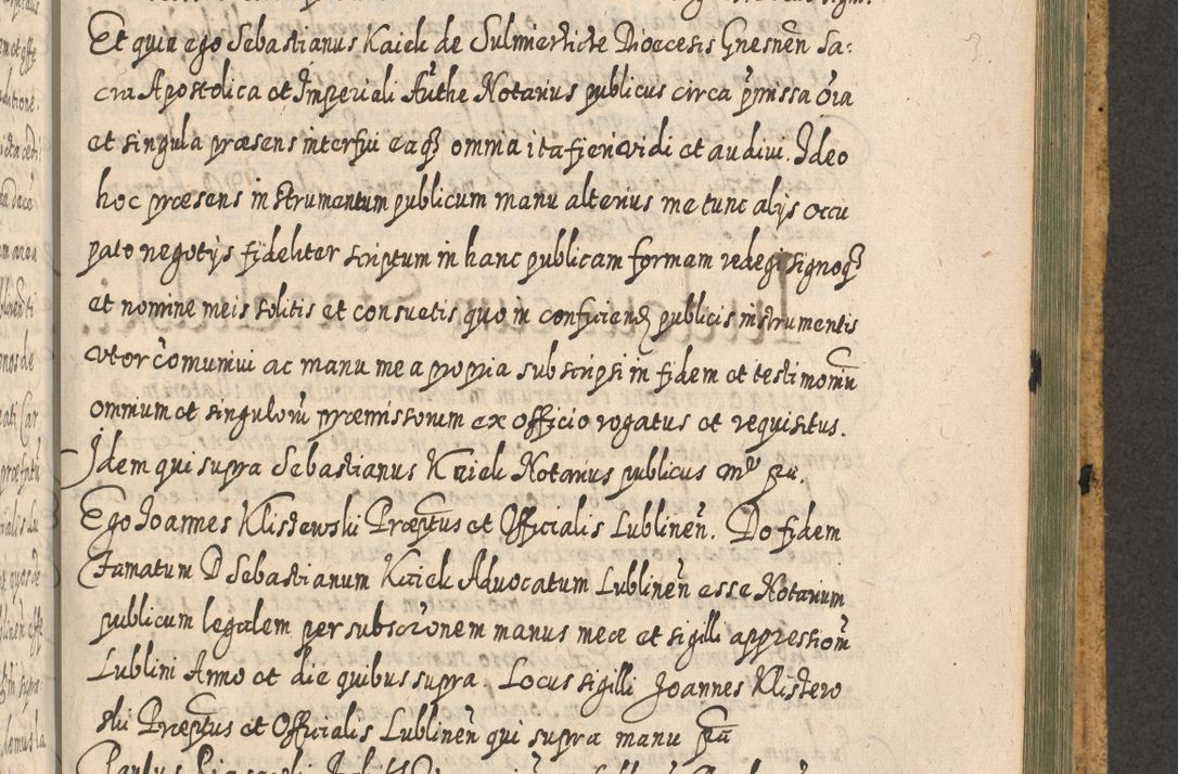 Zdjęcie nr 1405 dla obiektu archiwalnego: Acta actorum, causarum spiritualium, civilium, criminalium, obligationum, cessionum, decimarum, testamentorum R. D. Martini Szyszkowski, episcopi Cracoviensis, ducis Severiensis in annis 1617 - 1619. Tomus primus.