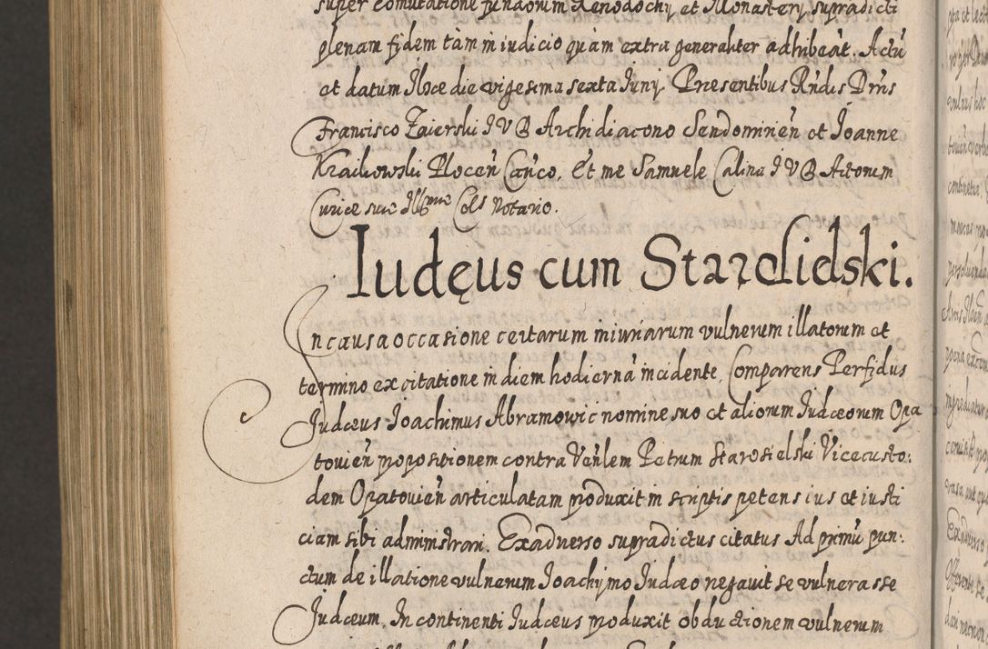 Zdjęcie nr 1406 dla obiektu archiwalnego: Acta actorum, causarum spiritualium, civilium, criminalium, obligationum, cessionum, decimarum, testamentorum R. D. Martini Szyszkowski, episcopi Cracoviensis, ducis Severiensis in annis 1617 - 1619. Tomus primus.