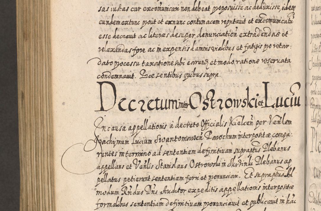 Zdjęcie nr 1384 dla obiektu archiwalnego: Acta actorum, causarum spiritualium, civilium, criminalium, obligationum, cessionum, decimarum, testamentorum R. D. Martini Szyszkowski, episcopi Cracoviensis, ducis Severiensis in annis 1617 - 1619. Tomus primus.