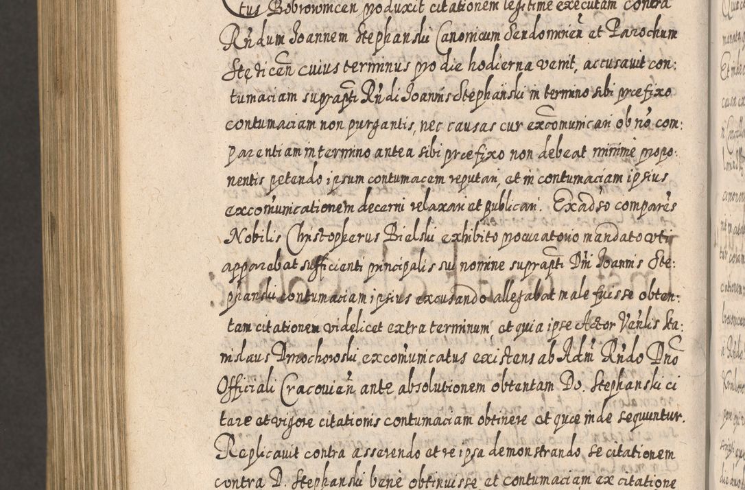 Zdjęcie nr 1382 dla obiektu archiwalnego: Acta actorum, causarum spiritualium, civilium, criminalium, obligationum, cessionum, decimarum, testamentorum R. D. Martini Szyszkowski, episcopi Cracoviensis, ducis Severiensis in annis 1617 - 1619. Tomus primus.