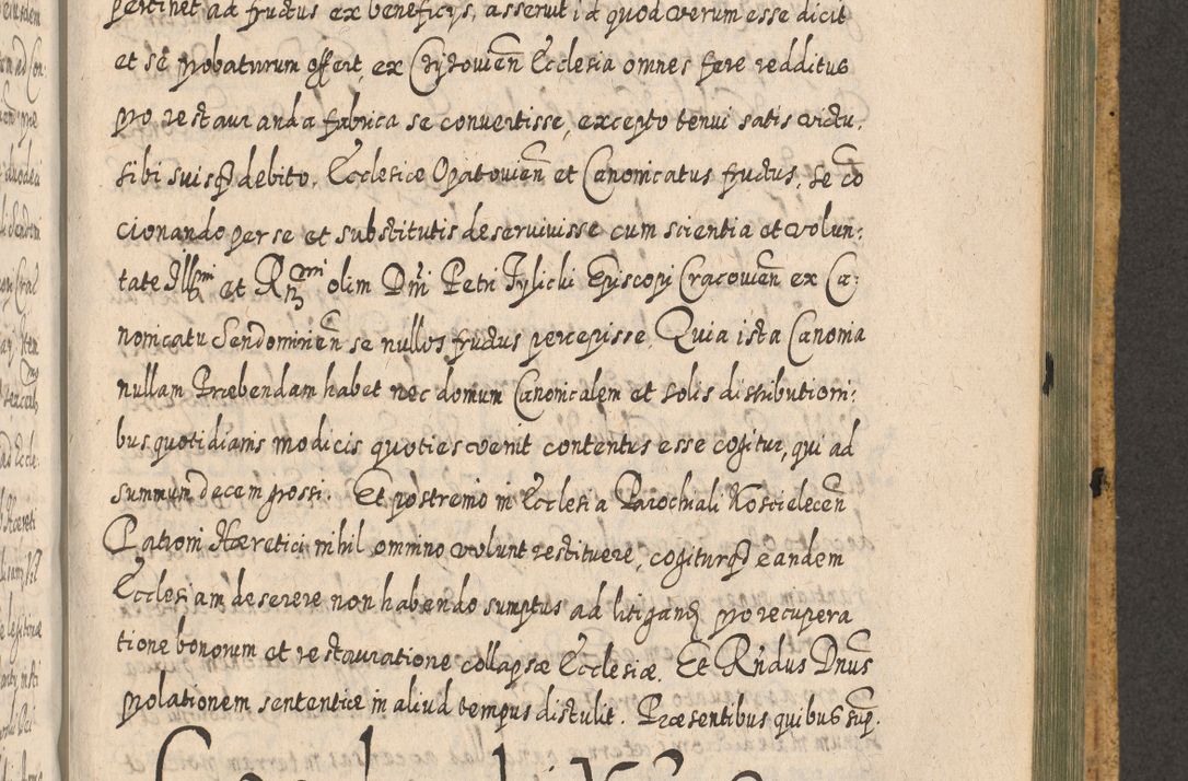 Zdjęcie nr 1379 dla obiektu archiwalnego: Acta actorum, causarum spiritualium, civilium, criminalium, obligationum, cessionum, decimarum, testamentorum R. D. Martini Szyszkowski, episcopi Cracoviensis, ducis Severiensis in annis 1617 - 1619. Tomus primus.