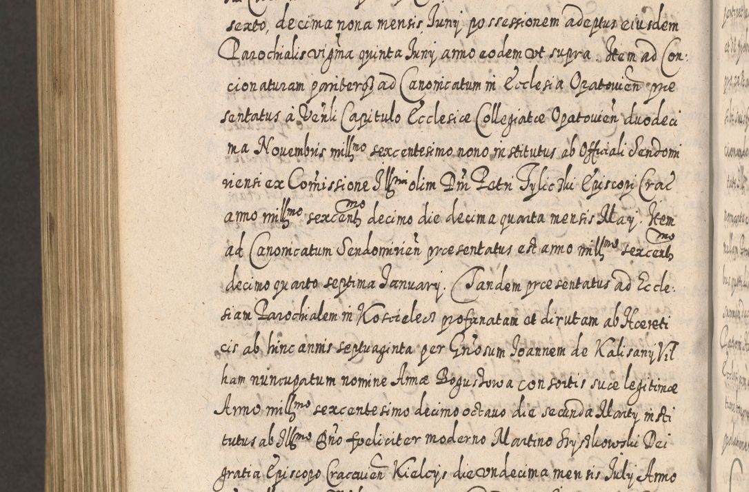 Zdjęcie nr 1378 dla obiektu archiwalnego: Acta actorum, causarum spiritualium, civilium, criminalium, obligationum, cessionum, decimarum, testamentorum R. D. Martini Szyszkowski, episcopi Cracoviensis, ducis Severiensis in annis 1617 - 1619. Tomus primus.