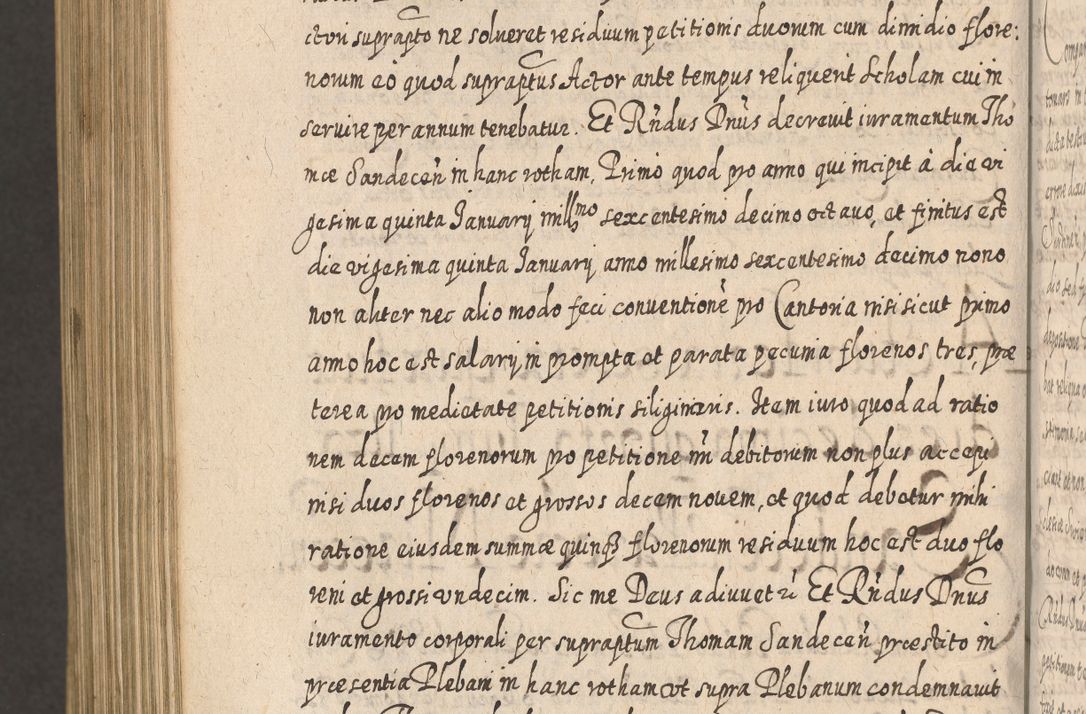 Zdjęcie nr 1368 dla obiektu archiwalnego: Acta actorum, causarum spiritualium, civilium, criminalium, obligationum, cessionum, decimarum, testamentorum R. D. Martini Szyszkowski, episcopi Cracoviensis, ducis Severiensis in annis 1617 - 1619. Tomus primus.