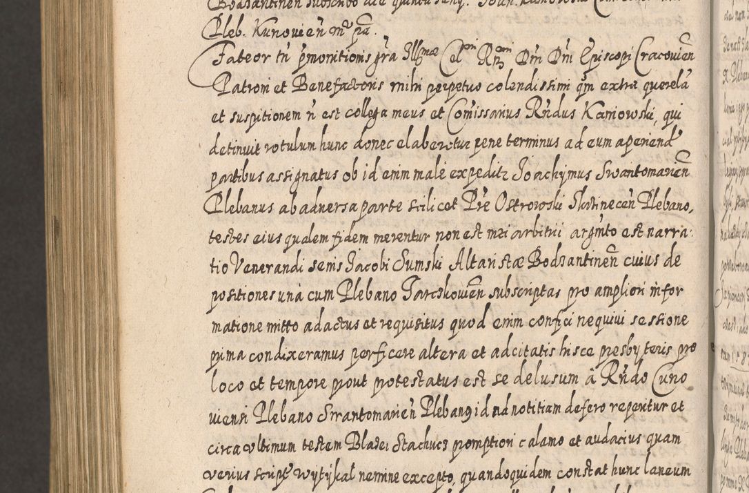 Zdjęcie nr 1354 dla obiektu archiwalnego: Acta actorum, causarum spiritualium, civilium, criminalium, obligationum, cessionum, decimarum, testamentorum R. D. Martini Szyszkowski, episcopi Cracoviensis, ducis Severiensis in annis 1617 - 1619. Tomus primus.