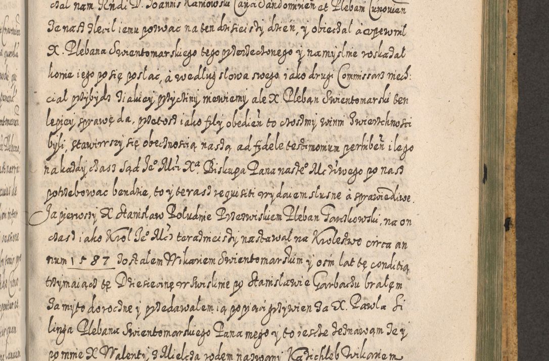 Zdjęcie nr 1355 dla obiektu archiwalnego: Acta actorum, causarum spiritualium, civilium, criminalium, obligationum, cessionum, decimarum, testamentorum R. D. Martini Szyszkowski, episcopi Cracoviensis, ducis Severiensis in annis 1617 - 1619. Tomus primus.