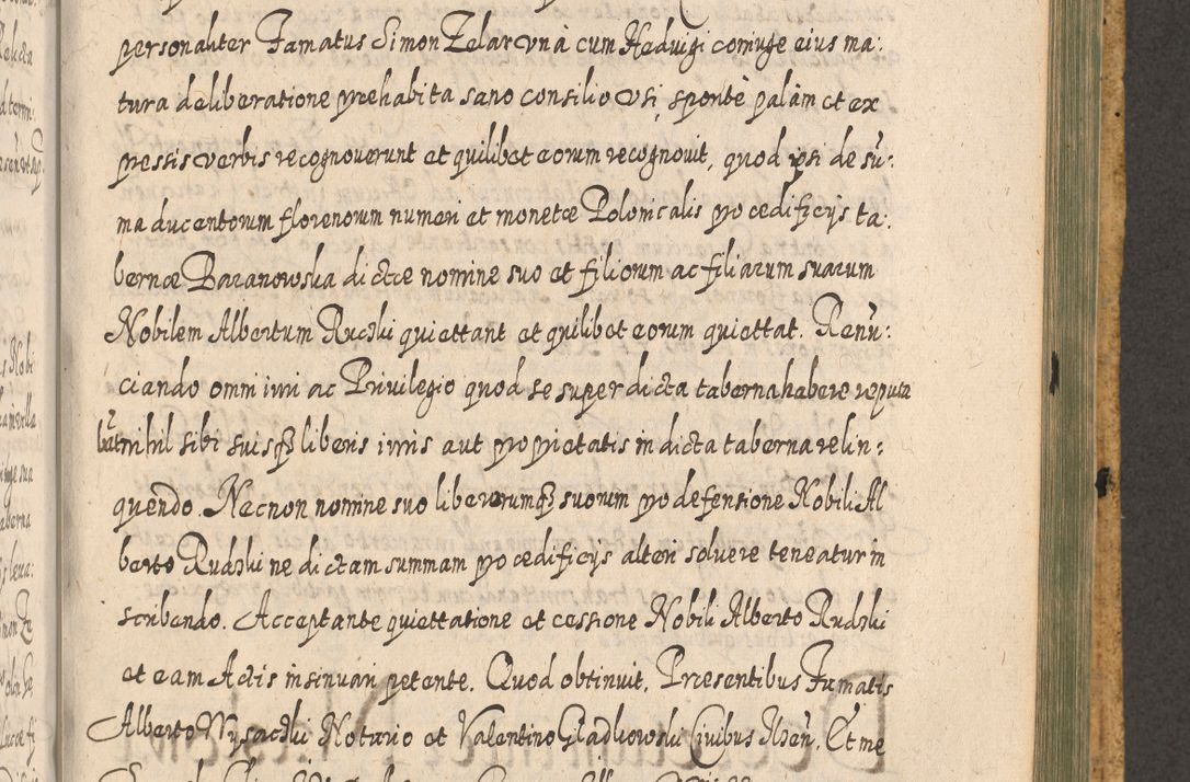 Zdjęcie nr 1345 dla obiektu archiwalnego: Acta actorum, causarum spiritualium, civilium, criminalium, obligationum, cessionum, decimarum, testamentorum R. D. Martini Szyszkowski, episcopi Cracoviensis, ducis Severiensis in annis 1617 - 1619. Tomus primus.