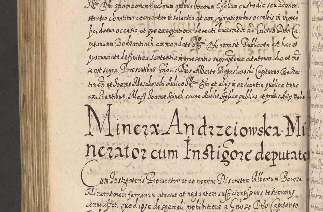 Zdjęcie nr 1336 dla obiektu archiwalnego: Acta actorum, causarum spiritualium, civilium, criminalium, obligationum, cessionum, decimarum, testamentorum R. D. Martini Szyszkowski, episcopi Cracoviensis, ducis Severiensis in annis 1617 - 1619. Tomus primus.