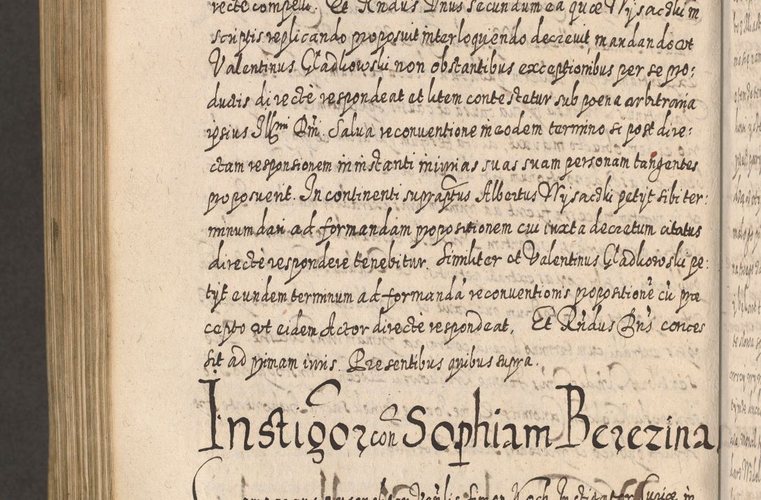 Zdjęcie nr 1332 dla obiektu archiwalnego: Acta actorum, causarum spiritualium, civilium, criminalium, obligationum, cessionum, decimarum, testamentorum R. D. Martini Szyszkowski, episcopi Cracoviensis, ducis Severiensis in annis 1617 - 1619. Tomus primus.