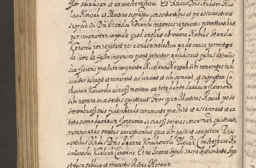 Zdjęcie nr 1330 dla obiektu archiwalnego: Acta actorum, causarum spiritualium, civilium, criminalium, obligationum, cessionum, decimarum, testamentorum R. D. Martini Szyszkowski, episcopi Cracoviensis, ducis Severiensis in annis 1617 - 1619. Tomus primus.