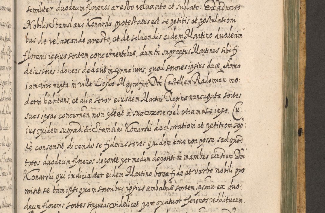 Zdjęcie nr 1329 dla obiektu archiwalnego: Acta actorum, causarum spiritualium, civilium, criminalium, obligationum, cessionum, decimarum, testamentorum R. D. Martini Szyszkowski, episcopi Cracoviensis, ducis Severiensis in annis 1617 - 1619. Tomus primus.
