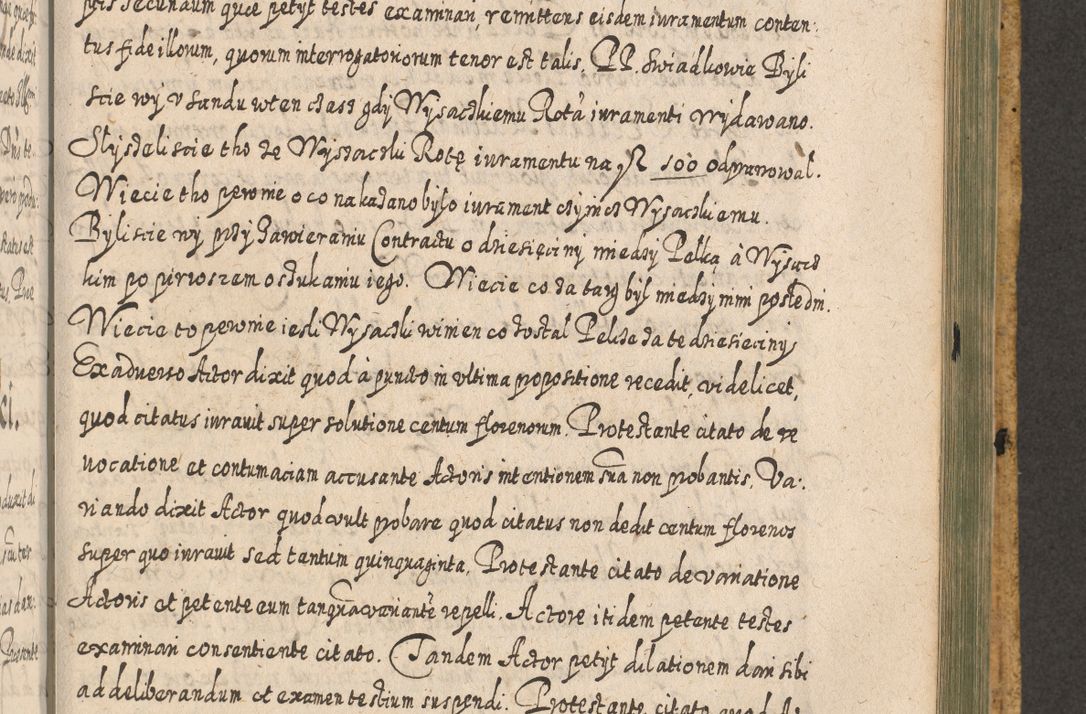 Zdjęcie nr 1327 dla obiektu archiwalnego: Acta actorum, causarum spiritualium, civilium, criminalium, obligationum, cessionum, decimarum, testamentorum R. D. Martini Szyszkowski, episcopi Cracoviensis, ducis Severiensis in annis 1617 - 1619. Tomus primus.