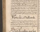 Zdjęcie nr 1326 dla obiektu archiwalnego: Acta actorum, causarum spiritualium, civilium, criminalium, obligationum, cessionum, decimarum, testamentorum R. D. Martini Szyszkowski, episcopi Cracoviensis, ducis Severiensis in annis 1617 - 1619. Tomus primus.