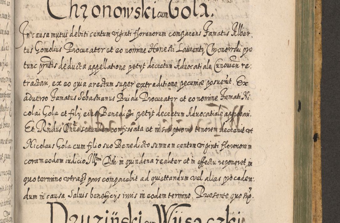 Zdjęcie nr 1325 dla obiektu archiwalnego: Acta actorum, causarum spiritualium, civilium, criminalium, obligationum, cessionum, decimarum, testamentorum R. D. Martini Szyszkowski, episcopi Cracoviensis, ducis Severiensis in annis 1617 - 1619. Tomus primus.