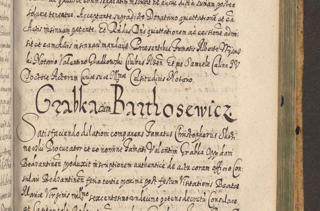 Zdjęcie nr 1323 dla obiektu archiwalnego: Acta actorum, causarum spiritualium, civilium, criminalium, obligationum, cessionum, decimarum, testamentorum R. D. Martini Szyszkowski, episcopi Cracoviensis, ducis Severiensis in annis 1617 - 1619. Tomus primus.