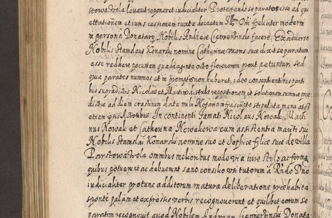 Zdjęcie nr 1322 dla obiektu archiwalnego: Acta actorum, causarum spiritualium, civilium, criminalium, obligationum, cessionum, decimarum, testamentorum R. D. Martini Szyszkowski, episcopi Cracoviensis, ducis Severiensis in annis 1617 - 1619. Tomus primus.