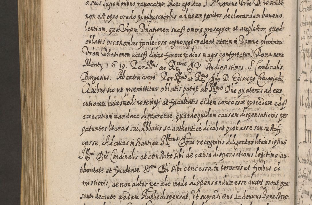 Zdjęcie nr 1316 dla obiektu archiwalnego: Acta actorum, causarum spiritualium, civilium, criminalium, obligationum, cessionum, decimarum, testamentorum R. D. Martini Szyszkowski, episcopi Cracoviensis, ducis Severiensis in annis 1617 - 1619. Tomus primus.