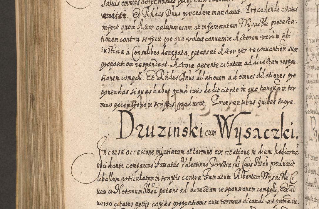 Zdjęcie nr 1312 dla obiektu archiwalnego: Acta actorum, causarum spiritualium, civilium, criminalium, obligationum, cessionum, decimarum, testamentorum R. D. Martini Szyszkowski, episcopi Cracoviensis, ducis Severiensis in annis 1617 - 1619. Tomus primus.