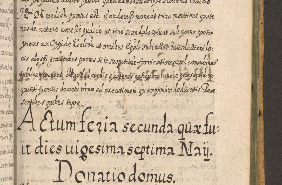Zdjęcie nr 1309 dla obiektu archiwalnego: Acta actorum, causarum spiritualium, civilium, criminalium, obligationum, cessionum, decimarum, testamentorum R. D. Martini Szyszkowski, episcopi Cracoviensis, ducis Severiensis in annis 1617 - 1619. Tomus primus.