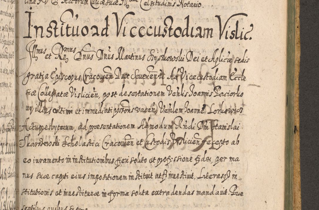 Zdjęcie nr 1295 dla obiektu archiwalnego: Acta actorum, causarum spiritualium, civilium, criminalium, obligationum, cessionum, decimarum, testamentorum R. D. Martini Szyszkowski, episcopi Cracoviensis, ducis Severiensis in annis 1617 - 1619. Tomus primus.