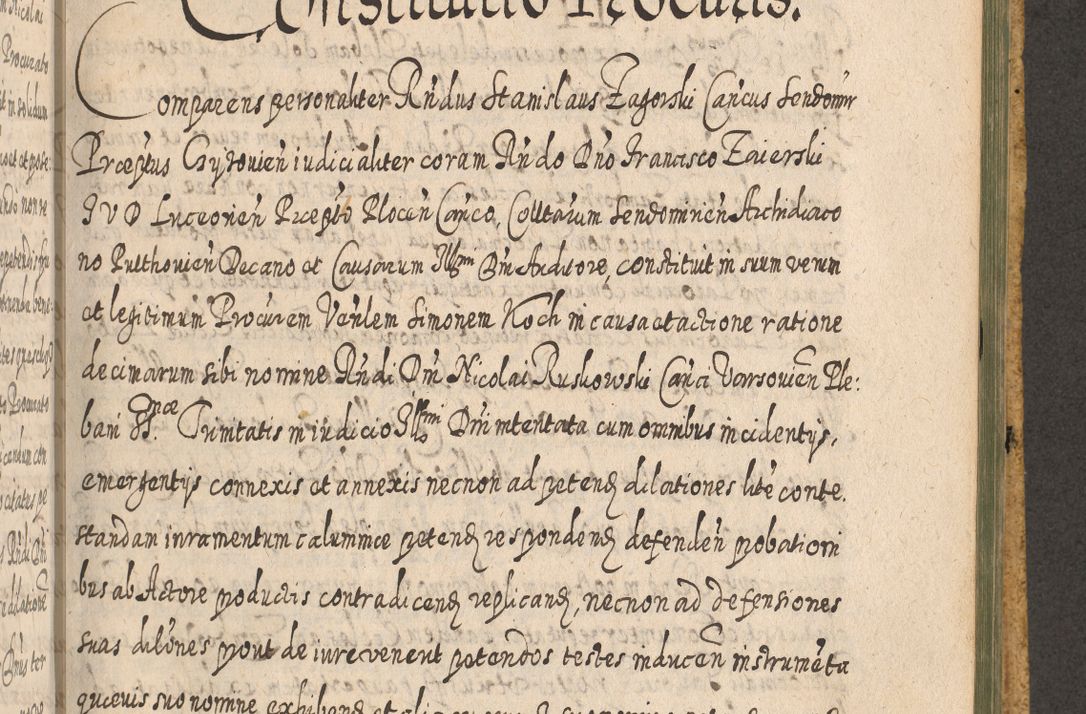 Zdjęcie nr 1281 dla obiektu archiwalnego: Acta actorum, causarum spiritualium, civilium, criminalium, obligationum, cessionum, decimarum, testamentorum R. D. Martini Szyszkowski, episcopi Cracoviensis, ducis Severiensis in annis 1617 - 1619. Tomus primus.