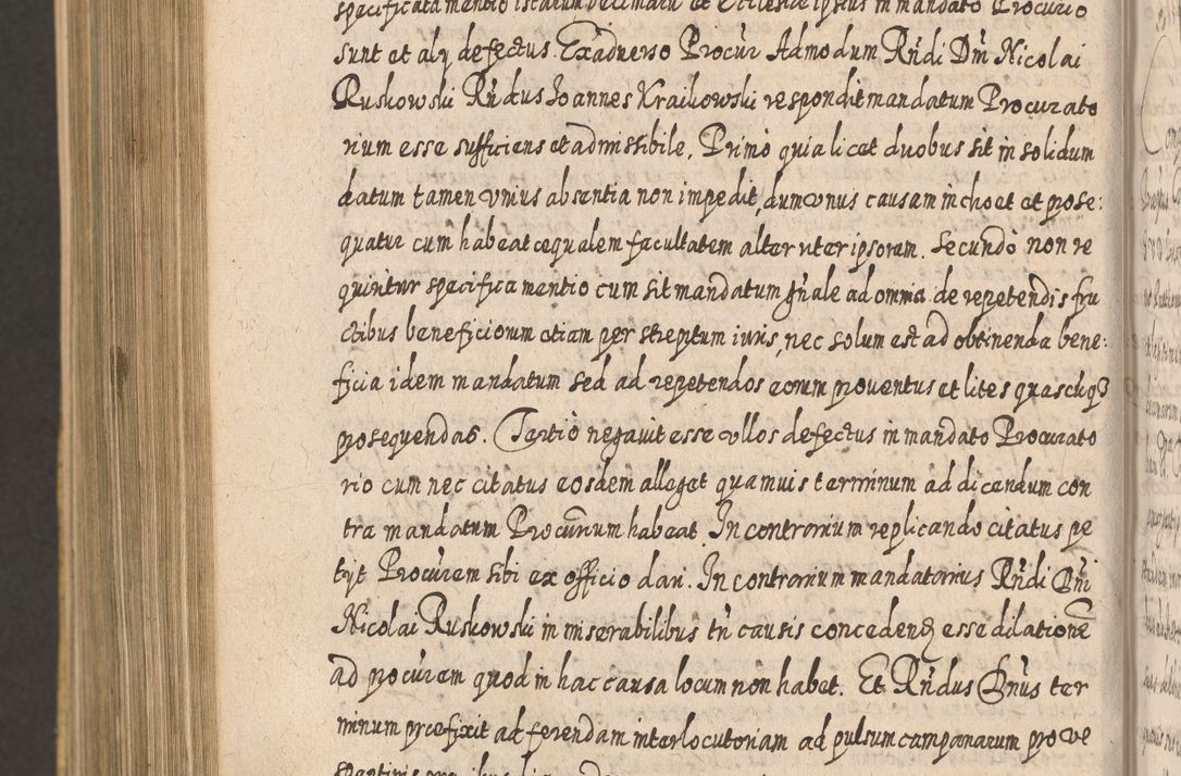 Zdjęcie nr 1280 dla obiektu archiwalnego: Acta actorum, causarum spiritualium, civilium, criminalium, obligationum, cessionum, decimarum, testamentorum R. D. Martini Szyszkowski, episcopi Cracoviensis, ducis Severiensis in annis 1617 - 1619. Tomus primus.