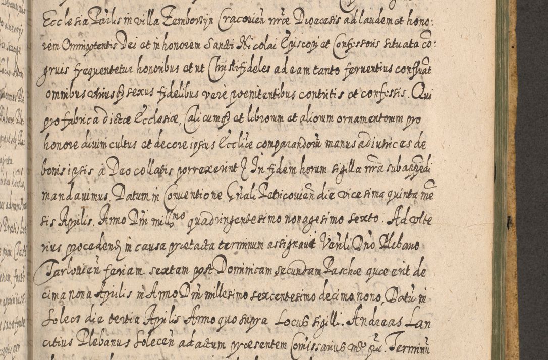 Zdjęcie nr 1279 dla obiektu archiwalnego: Acta actorum, causarum spiritualium, civilium, criminalium, obligationum, cessionum, decimarum, testamentorum R. D. Martini Szyszkowski, episcopi Cracoviensis, ducis Severiensis in annis 1617 - 1619. Tomus primus.