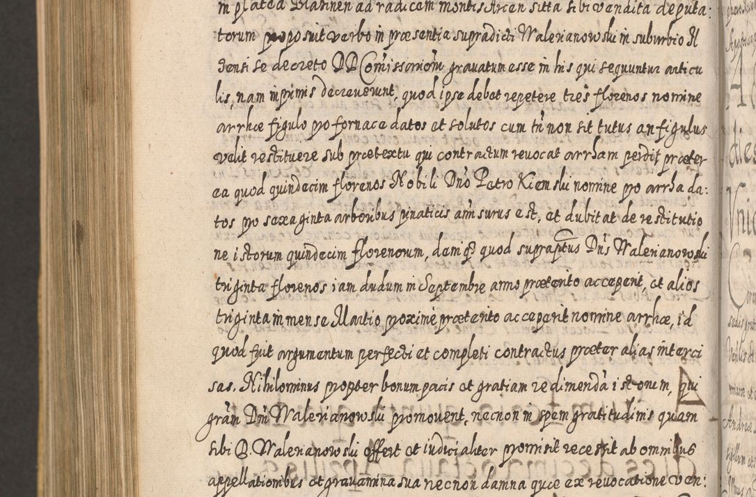 Zdjęcie nr 1272 dla obiektu archiwalnego: Acta actorum, causarum spiritualium, civilium, criminalium, obligationum, cessionum, decimarum, testamentorum R. D. Martini Szyszkowski, episcopi Cracoviensis, ducis Severiensis in annis 1617 - 1619. Tomus primus.