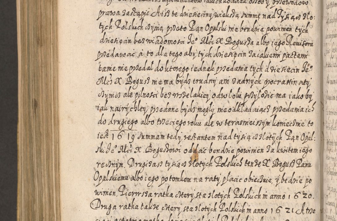 Zdjęcie nr 1266 dla obiektu archiwalnego: Acta actorum, causarum spiritualium, civilium, criminalium, obligationum, cessionum, decimarum, testamentorum R. D. Martini Szyszkowski, episcopi Cracoviensis, ducis Severiensis in annis 1617 - 1619. Tomus primus.