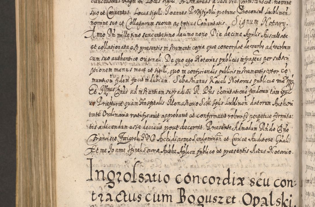 Zdjęcie nr 1264 dla obiektu archiwalnego: Acta actorum, causarum spiritualium, civilium, criminalium, obligationum, cessionum, decimarum, testamentorum R. D. Martini Szyszkowski, episcopi Cracoviensis, ducis Severiensis in annis 1617 - 1619. Tomus primus.