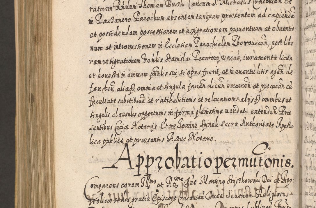 Zdjęcie nr 1260 dla obiektu archiwalnego: Acta actorum, causarum spiritualium, civilium, criminalium, obligationum, cessionum, decimarum, testamentorum R. D. Martini Szyszkowski, episcopi Cracoviensis, ducis Severiensis in annis 1617 - 1619. Tomus primus.