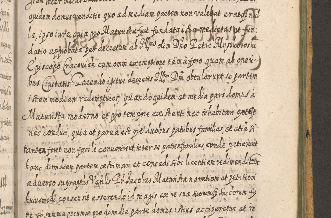 Zdjęcie nr 1255 dla obiektu archiwalnego: Acta actorum, causarum spiritualium, civilium, criminalium, obligationum, cessionum, decimarum, testamentorum R. D. Martini Szyszkowski, episcopi Cracoviensis, ducis Severiensis in annis 1617 - 1619. Tomus primus.