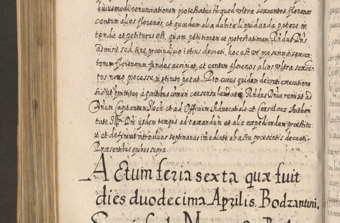 Zdjęcie nr 1254 dla obiektu archiwalnego: Acta actorum, causarum spiritualium, civilium, criminalium, obligationum, cessionum, decimarum, testamentorum R. D. Martini Szyszkowski, episcopi Cracoviensis, ducis Severiensis in annis 1617 - 1619. Tomus primus.