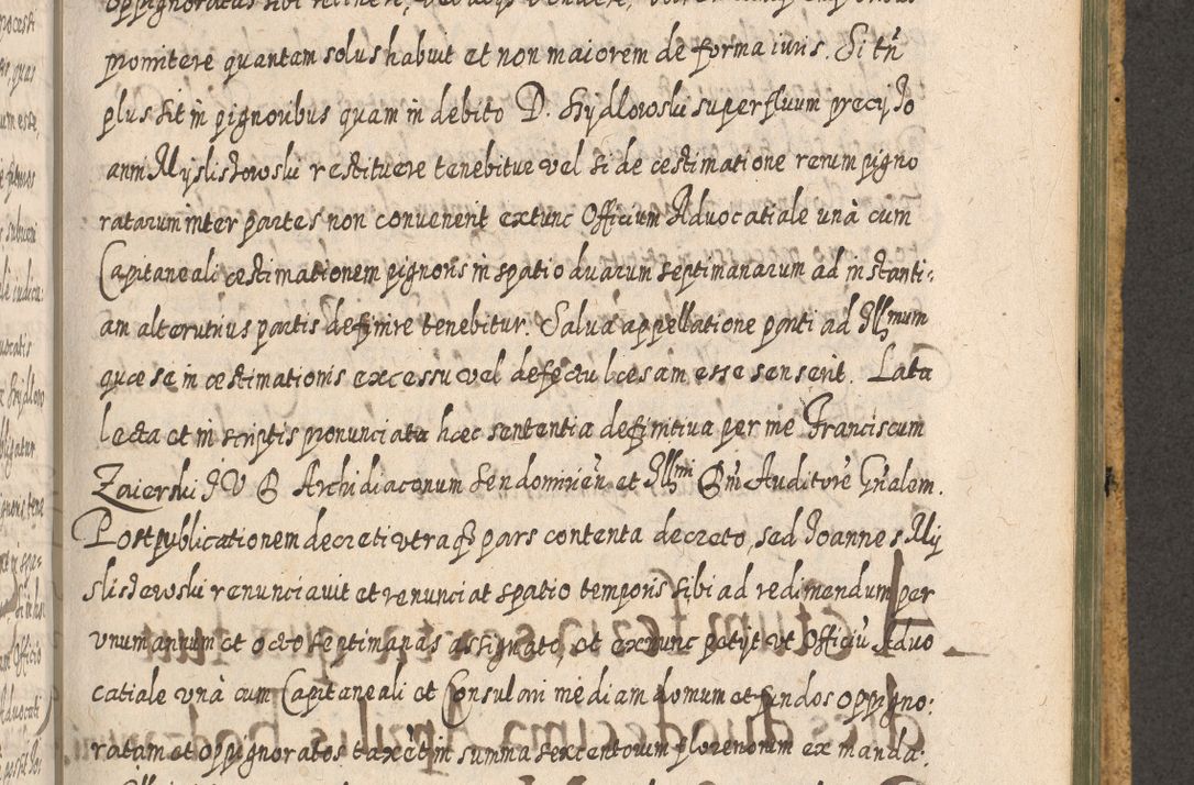 Zdjęcie nr 1253 dla obiektu archiwalnego: Acta actorum, causarum spiritualium, civilium, criminalium, obligationum, cessionum, decimarum, testamentorum R. D. Martini Szyszkowski, episcopi Cracoviensis, ducis Severiensis in annis 1617 - 1619. Tomus primus.