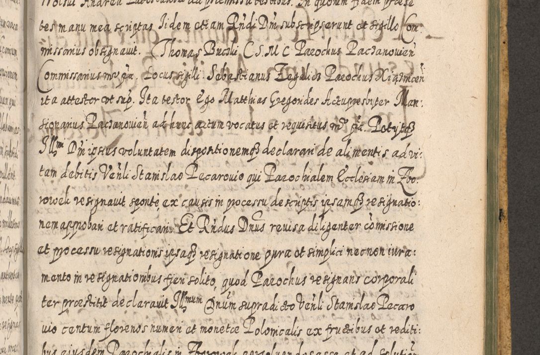 Zdjęcie nr 1247 dla obiektu archiwalnego: Acta actorum, causarum spiritualium, civilium, criminalium, obligationum, cessionum, decimarum, testamentorum R. D. Martini Szyszkowski, episcopi Cracoviensis, ducis Severiensis in annis 1617 - 1619. Tomus primus.