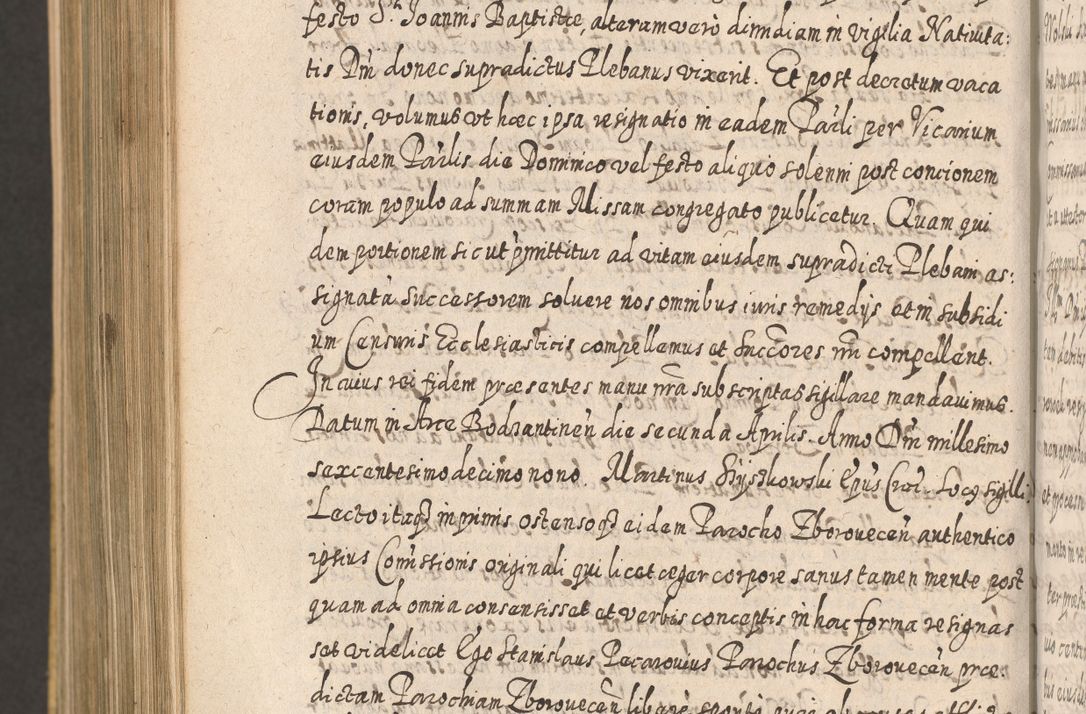 Zdjęcie nr 1246 dla obiektu archiwalnego: Acta actorum, causarum spiritualium, civilium, criminalium, obligationum, cessionum, decimarum, testamentorum R. D. Martini Szyszkowski, episcopi Cracoviensis, ducis Severiensis in annis 1617 - 1619. Tomus primus.